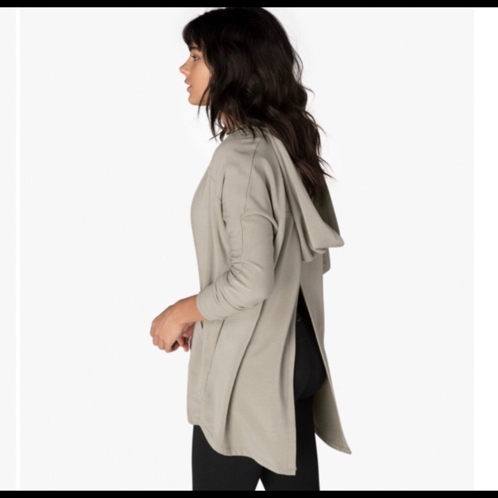 Beyond Yoga Love and Fleece hooded cardigan